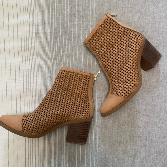 Free People Shoes - Steve Madden Woven Leather Ankle Boots
